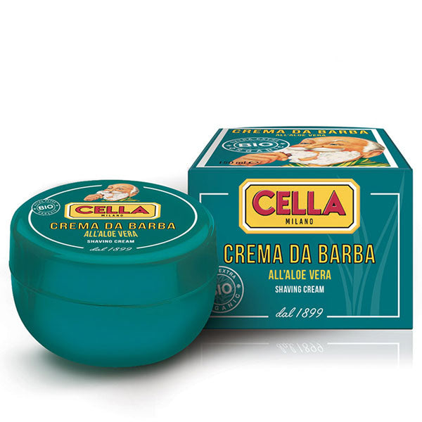 CELLA MILANO CIOTOLA CREMA DA BARBA BIO ALL'ALOE VERA 150 ML - Tre Pi Profumerie