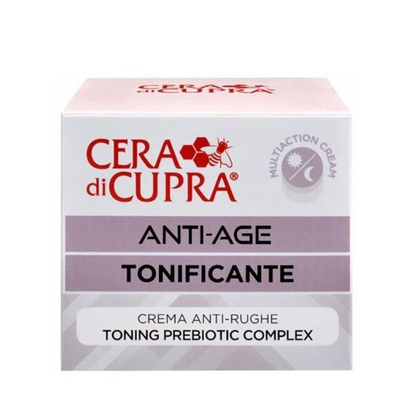 CERA DI CUPRA ANTI AGE CREMA ANTIRUGHE TONIFICANTE 50 ML - Tre Pi Profumerie