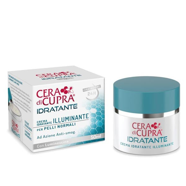 CERA DI CUPRA CREMA VISO IDRATANTE ILLUMINANTE 50 ML - Tre Pi Profumerie
