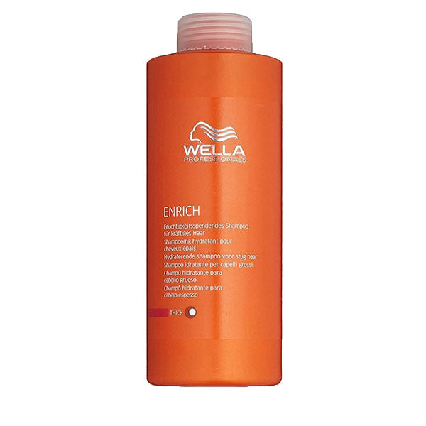 WELLA INVIGO NUTRI - ENRICH SHAMPOO IDRATA CAPEL GROSSI 1000 ML - Tre Pi Profumerie