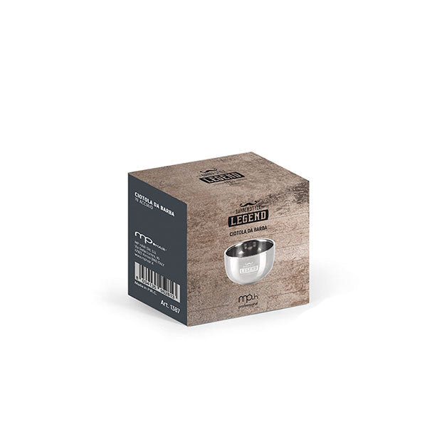 MP HAIR BARBER STYLE LEGEND CIOTOLA DA BARBA IN ACCIAIO - Tre Pi Profumerie