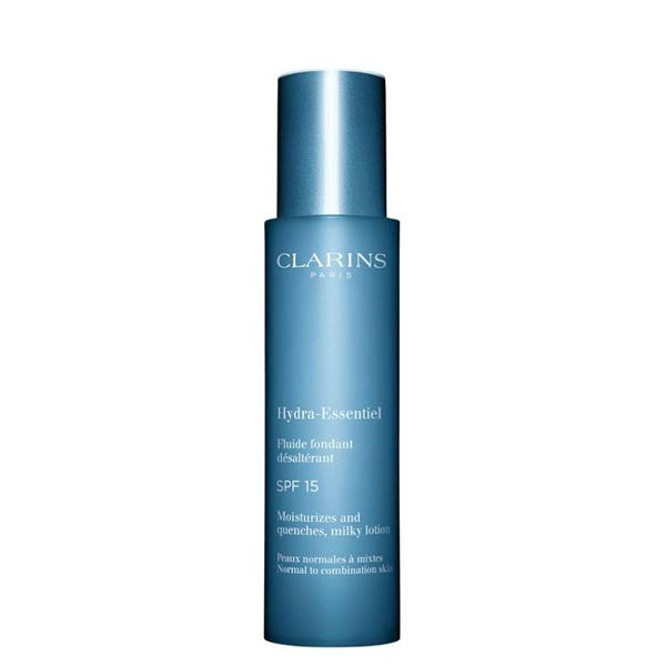 CLARINS FLUID FONDANT DESALTERANTE PELLI MISTE SPF 15 - Tre Pi Profumerie