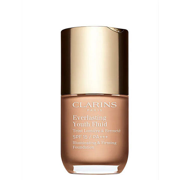 CLARINS FONDOTINTA EVERLASTING YOUTH FLUID BEIGE 107 - Tre Pi Profumerie