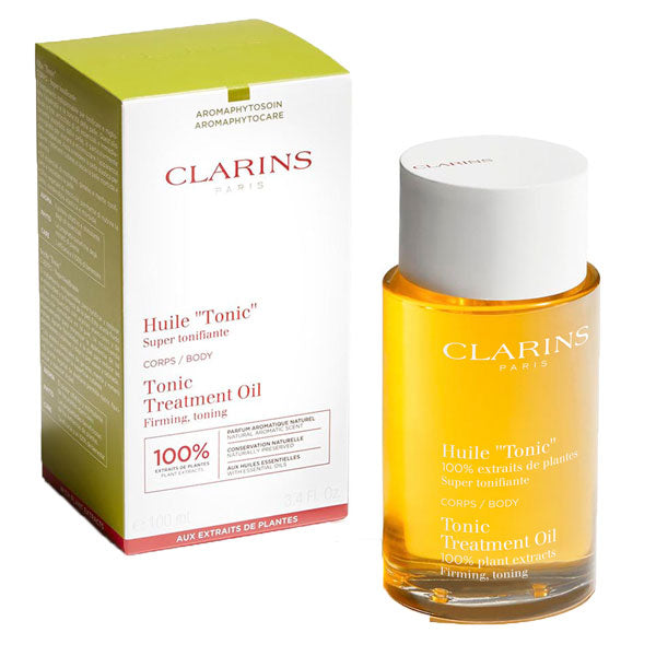 CLARINS HUILE TONIC CORPO TONIC TREATMENT OIL 100 ML - Tre Pi Profumerie
