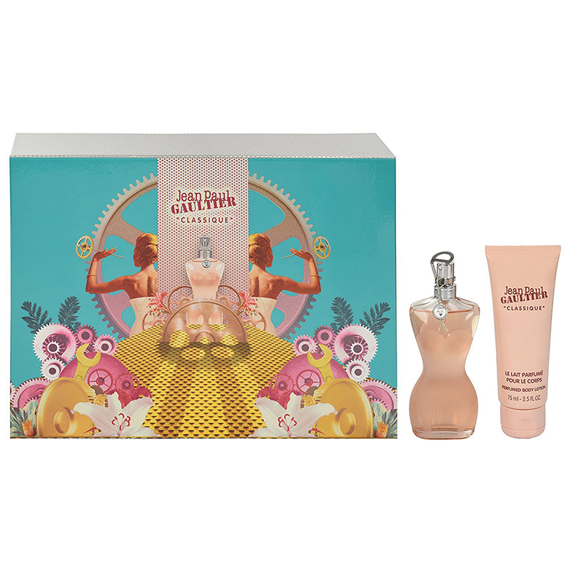 JEAN PAUL GAULTIER COFANETTO CLASSIQUE EDT 50 + BODY LOTION 75 - Tre Pi Profumerie