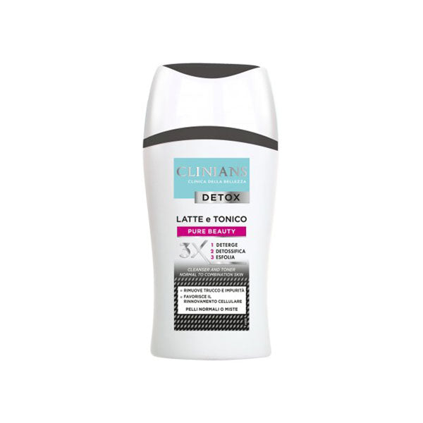 CLINIANS DETOX LATTE E TONICO 3X 200 ML - Tre Pi Profumerie