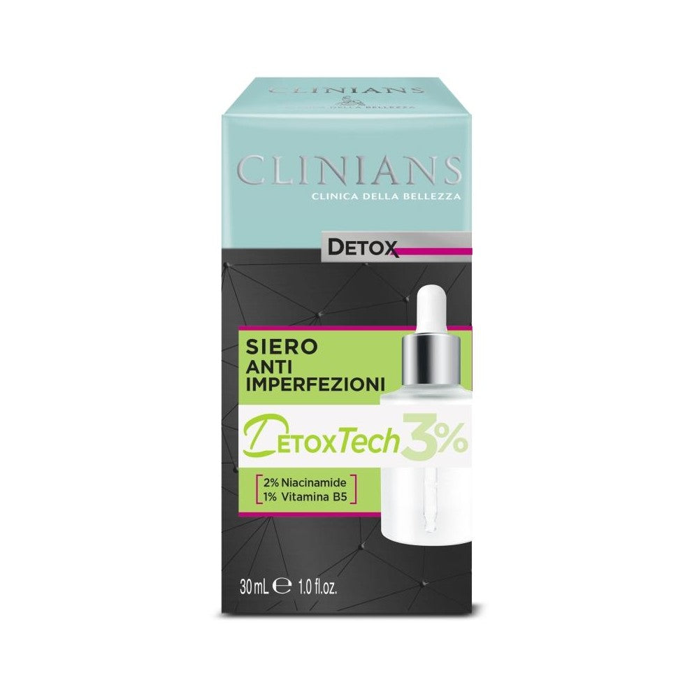 CLINIANS SÉRUM DÉTOX ANTI IMPERFECTIONS NIACINAMIDE 30 ML