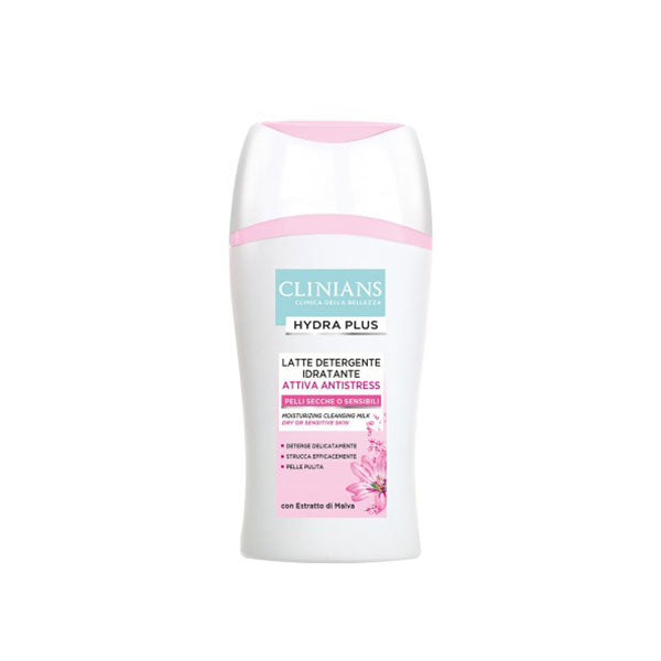 CLINIANS HYDRA PLUS LATTE DETERGENTE IDRATANTE 200 ML - Tre Pi Profumerie