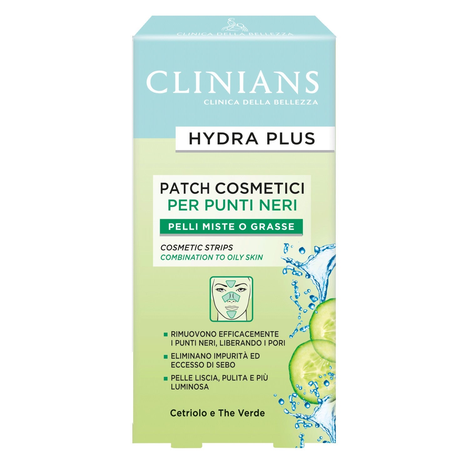 CLINIANS HYDRA T PATCH POINTS NOIRS X8