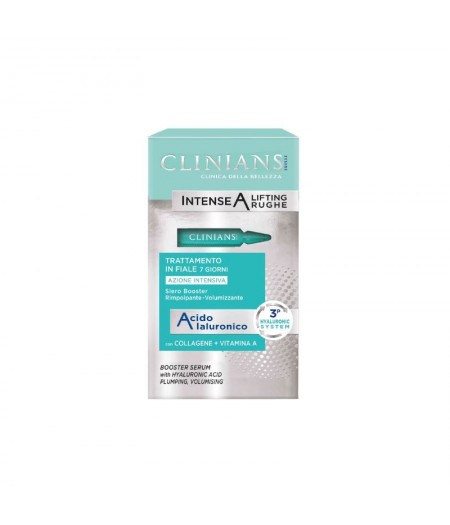 CLINIANS INTENSE A FIALE ACIDO IALURONICO 7 X 1.2 ML - Tre Pi Profumerie