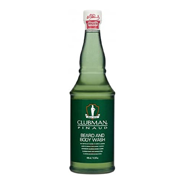 CLUBMAN BEARD & BODY WASH DETERGENTE BARBA CAPELLI CORPO 430 ML - Tre Pi Profumerie