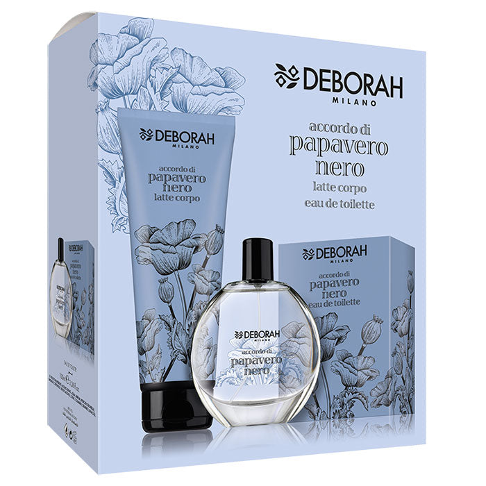 DEBORAH ACCORDO DI PAPAVERO NERO COFANETTO - Tre Pi Profumerie