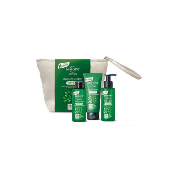 BIOPOINT BIOLOGICO COFANETTO SHAMPOO + MASCHERA + CREMA NUTRIENT - Tre Pi Profumerie
