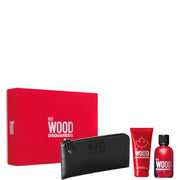 DSQUARED2 RED WOOD POURFEMME COFANETTO EDT 100 ML + SHOWER 100 - Tre Pi Profumerie