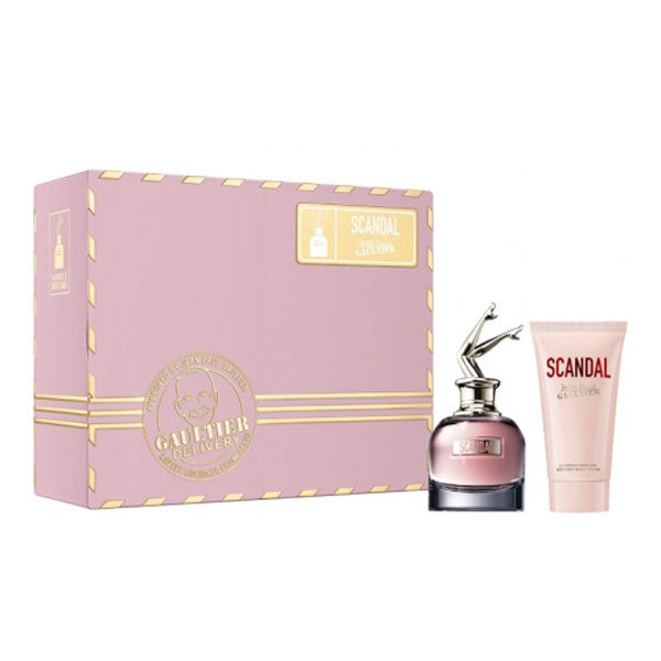 JEAN PAUL GAULTIER SCANDAL COFANETTO EDP 50 + B.LOTION 75 ML - Tre Pi Profumerie