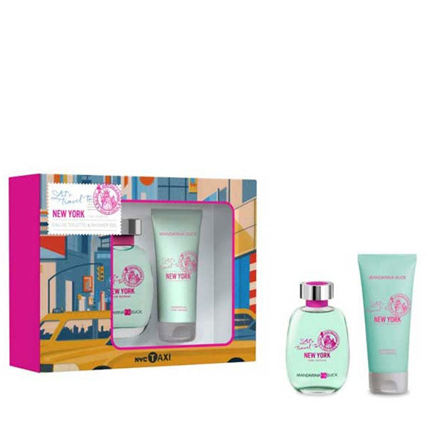 MANDARINA DUCK NEW YORK WOMAN COFANETTO EDT 100 + SHOWER 100 ML - Tre Pi Profumerie