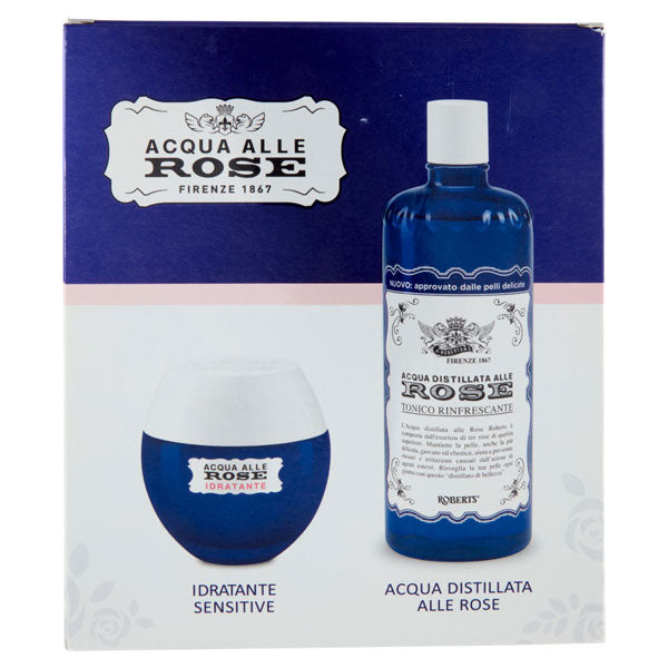 ROBERTS ACQUA ALLE ROSECOFANETTO CREMA ID SENSIT + ACQ DISTILL - Tre Pi Profumerie