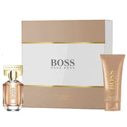 HUGO BOSS THE SCENT FOR HER COFANETTO EDP 30 + BODY LOTION 100ML - Tre Pi Profumerie