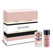 TRUSSARDI NEW FEMININE COFANETTO EDP 60 + SILK BODY EMULSION 125 - Tre Pi Profumerie
