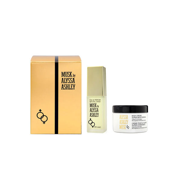 ALYSSA ASHLEY MUSK COFANETTO EDP 100 ML + BODY LOTION 250 ML - Tre Pi Profumerie