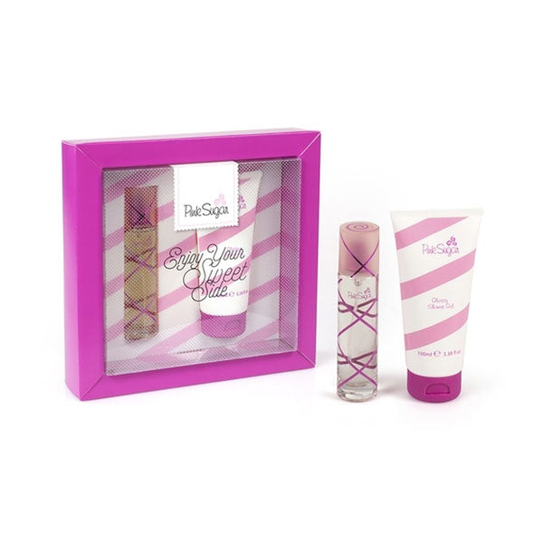 AQUOLINA PINK SUGAR COFANETTO EDT 30 ML + SHOWER GEL 100 - Tre Pi Profumerie