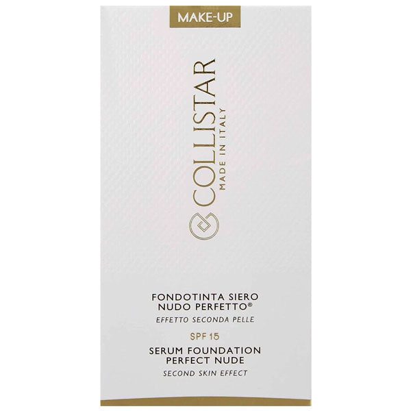 COLLISTAR FONDOTINTA SIERO NUDO PERFETTO NUDO 3 - Tre Pi Profumerie