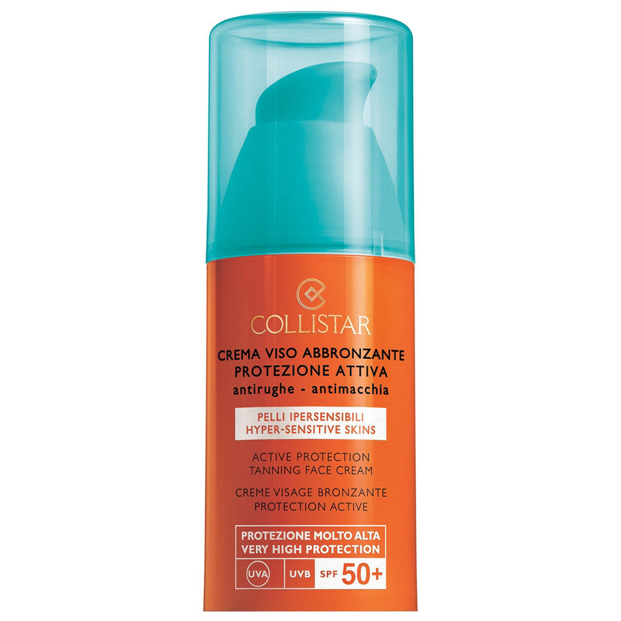 COLLISTAR CREMA VISO SOLARE PROTEZIONE ATTIVA PELLI SENSIBILI SP - Tre Pi Profumerie