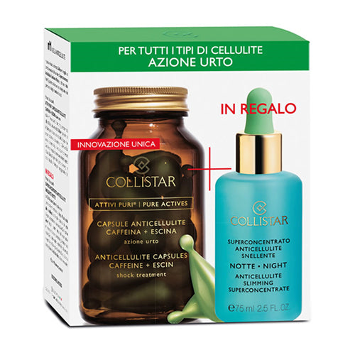COLLISTAR CAPSULE ANTICELLULITE CAFFEINA + ESCINA + OMAGGIO - Tre Pi Profumerie