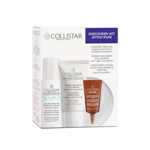 COLLISTAR COFANETTO LOZIONE PEELING 50+CREMA BALS 25+CONT OCC - Tre Pi Profumerie