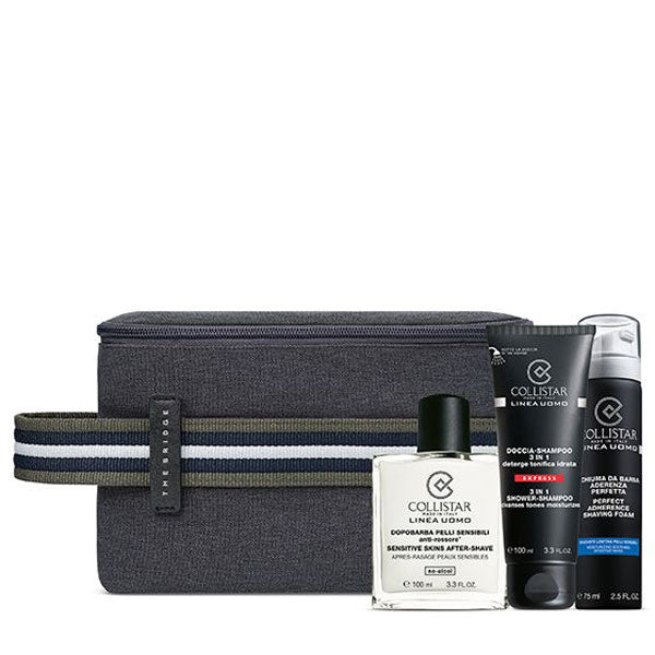 COLLISTAR COFANETTO THEBRIDGE DOPOBARBA 100 + SCHIUMA + DOCCIA - Tre Pi Profumerie