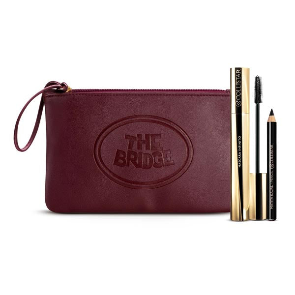 COLLISTAR COFANETTO MASCARA INFINITO + THE BRIDGE POCHETTE - Tre Pi Profumerie
