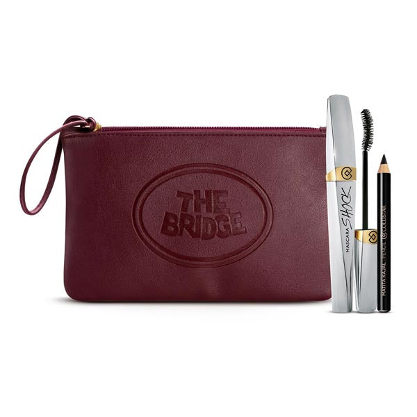COLLISTAR COFANETTO MASCARA SHOCK + THE BRIDGE POCHETTE - Tre Pi Profumerie