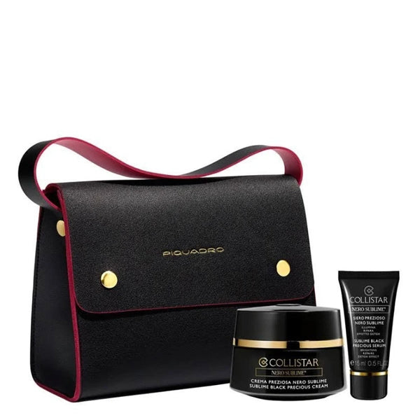 COLLISTAR COFANETTO NERO SUBLIME + POCHETTE PIQUADRO - Tre Pi Profumerie