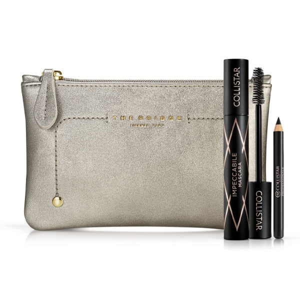 COLLISTAR COFANETTO MASCARA IMPECCABILE + MATITA OCCHI +POCHETTE - Tre Pi Profumerie