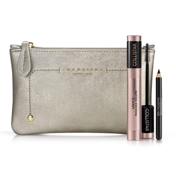 COLLISTAR COFANETTO MASCARA UNICO + MATITA OCCHI + POCHETTE - Tre Pi Profumerie