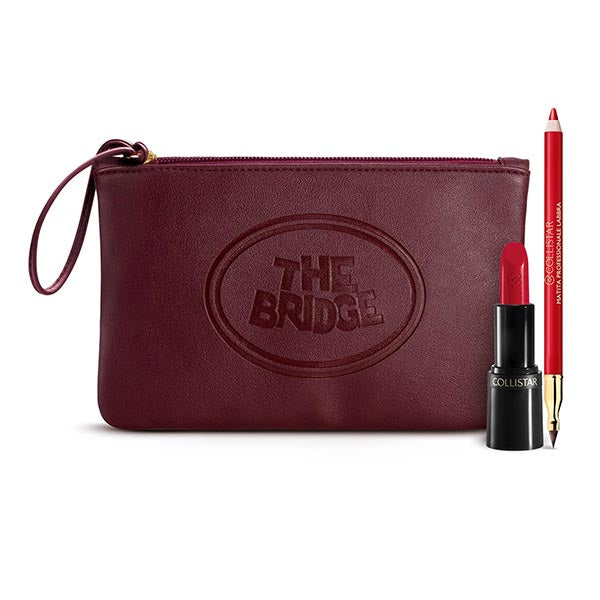 COLLISTAR COFANETTO ROSSETTO PURO + POCHETTE - Tre Pi Profumerie