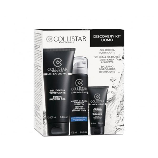 COLLISTAR COFANETTO GELDOCCIA 100+SCHIUMA BARBA 75+BALSAM 25 - Tre Pi Profumerie