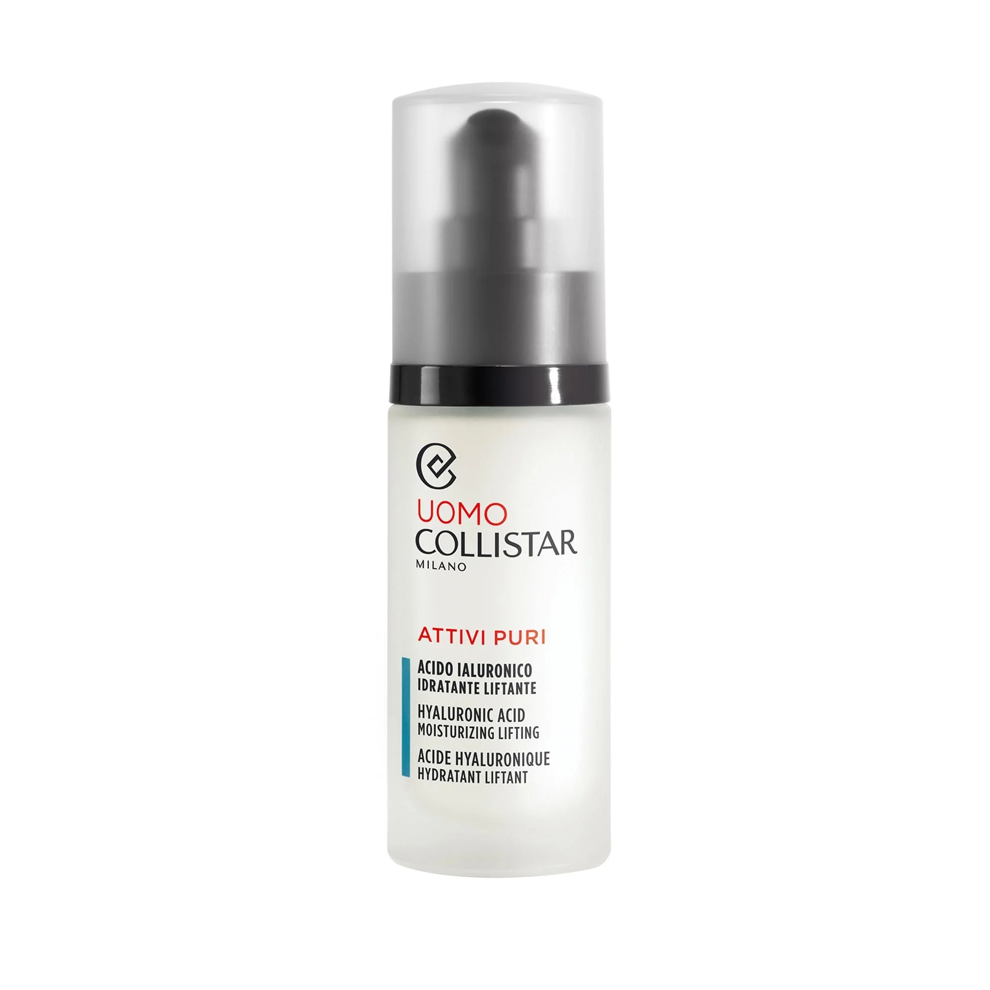 COLLISTAR LINEA UOMO ATTIVI PURI ACIDO IALURONICO IDRATANT 30ML