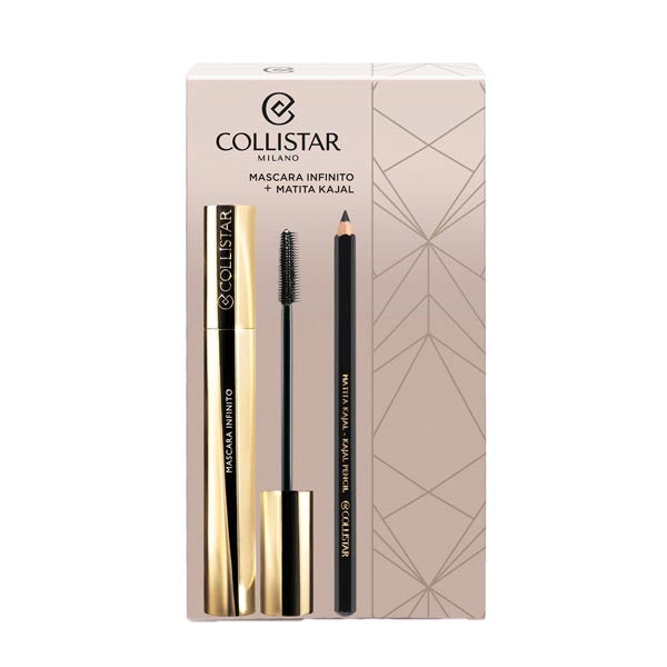 COLLISTAR MASCARA INFINITO EXTRA NERO + MATITA KAJAL NERA - Tre Pi Profumerie