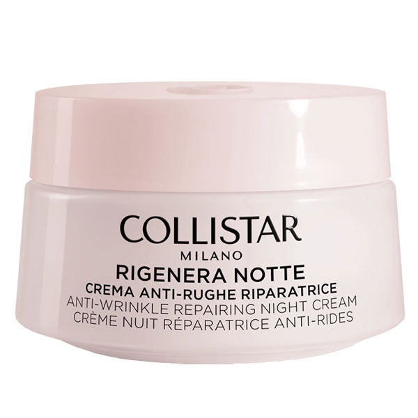 COLLISTAR RIGENERA NOTTE CREMA ANTIRUGHE RIPARATRICE 50 ML - Tre Pi Profumerie