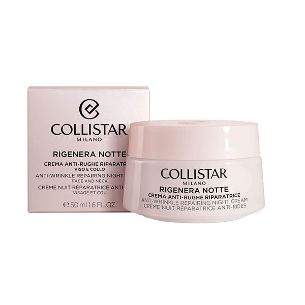 COLLISTAR RIGENERA NOTTE CREMA ANTIRUGHE RIPARATRICE 50 ML - Tre Pi Profumerie