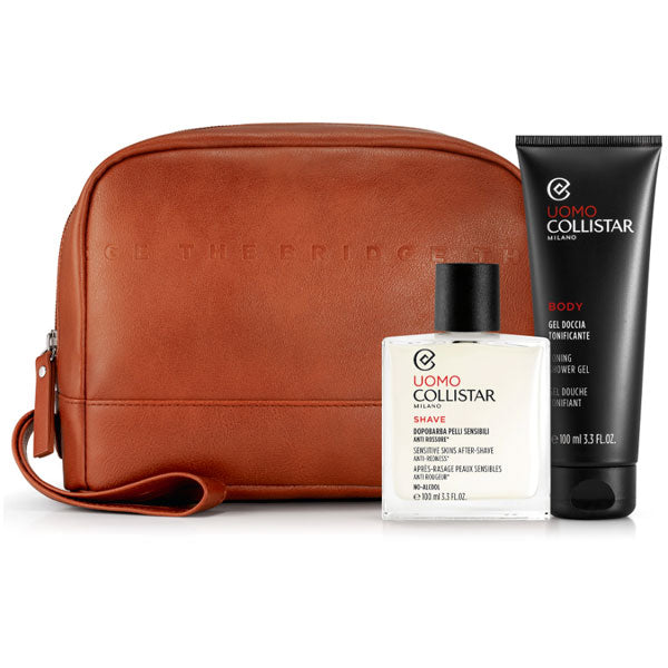 COLLISTAR UOMO COFANETTO DOPOBARBA PELLI SENSIBILI + GEL DOCCIA - Tre Pi Profumerie