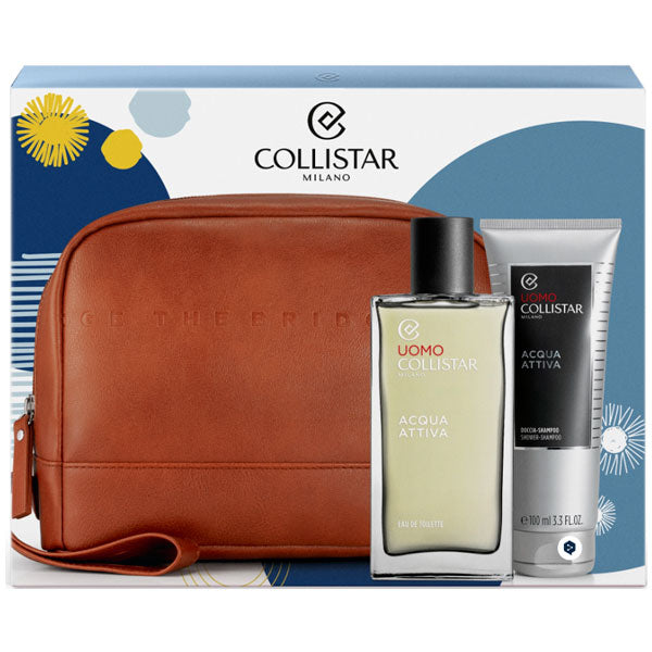 COLLISTAR UOMO COFANETTO EAU DE TOILETTE + DOCCIA SHAMPOO - Tre Pi Profumerie