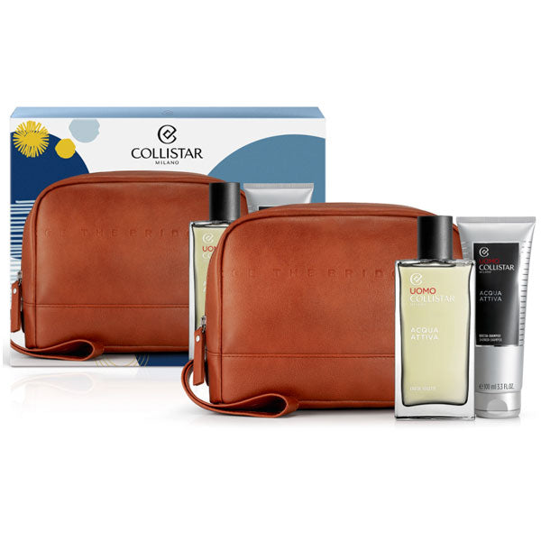 COLLISTAR UOMO COFANETTO EAU DE TOILETTE + DOCCIA SHAMPOO - Tre Pi Profumerie