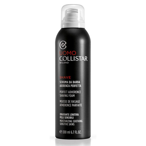 COLLISTAR UOMO SCHIUMA BARBA PELLI SENSIBILI 200 ML - Tre Pi Profumerie