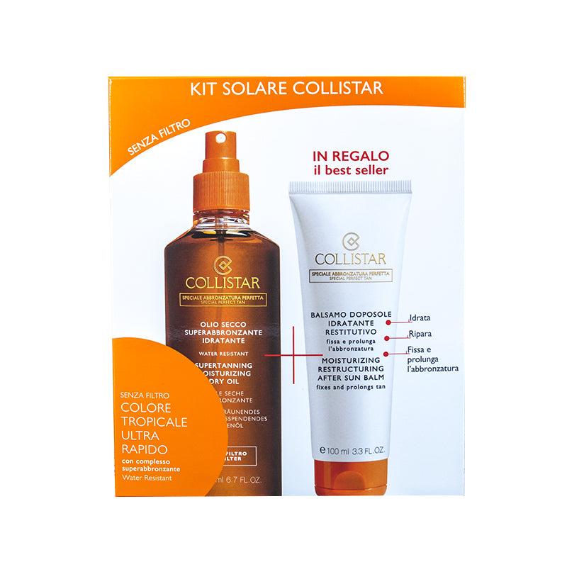 COLLISTAR OLIO SECCO SUPERABBRONZANTE IDRATANTE 200 ML + OMAGGIO - Tre Pi Profumerie
