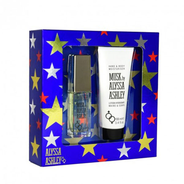 ALYSSA ASHLEY MUSK COFANETTO EDT 25 ML + BODY LOTION 100 ML - Tre Pi Profumerie