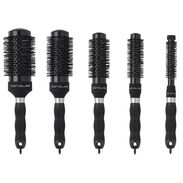 CORIOLISS BRUSH BLACK KIT 5 SPAZZOLE - Tre Pi Profumerie