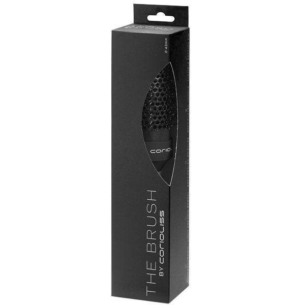 CORIOLISS BRUSH SPAZZOLA BLACK MEDIUM 43 MM - Tre Pi Profumerie