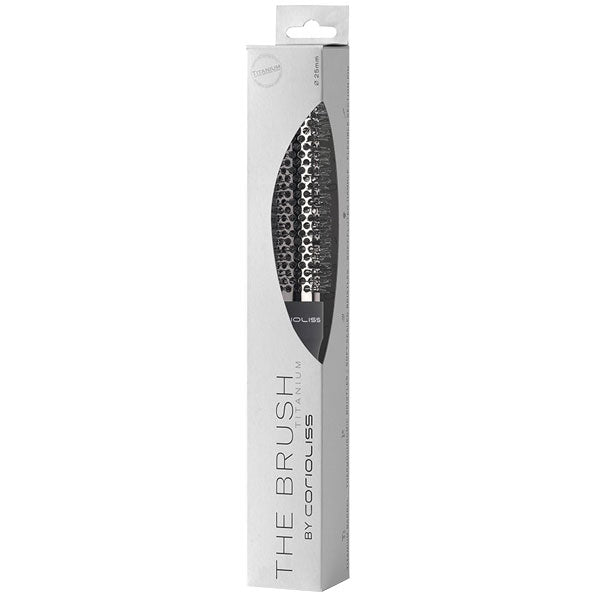 CORIOLISS BRUSH SPAZZOLA TITANIUM 25 MM - Tre Pi Profumerie